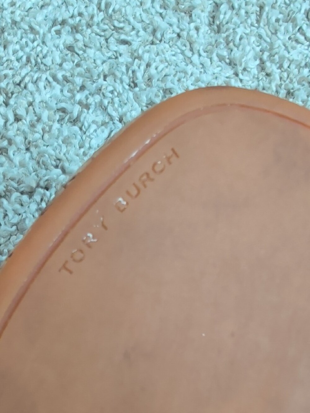 Tory Burch Pink Cork Slide Sandals Size 8.5 - Picture 9 of 11